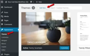 How to edit the theme in WordPress